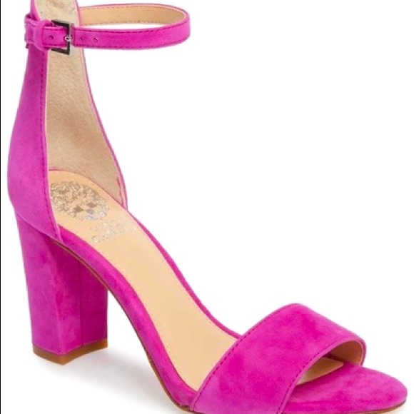 Vince Camuto Shoes - NEW | Vince Camuto Womens Corlina Drama Pink Ankle Strap Sandal